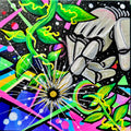 "Unfolding" Acrylic on Canvas