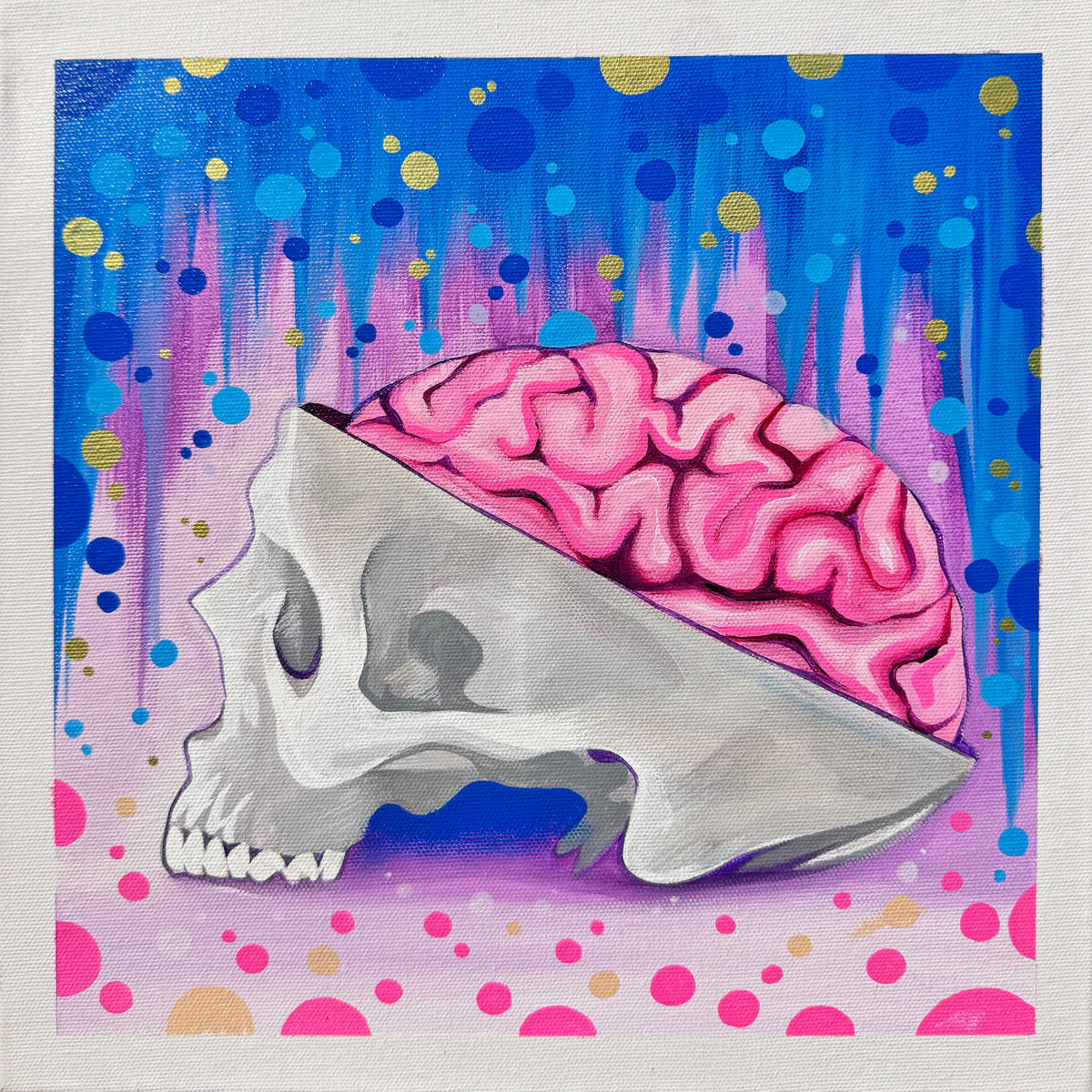 "WHY" Acrylic on Canvas